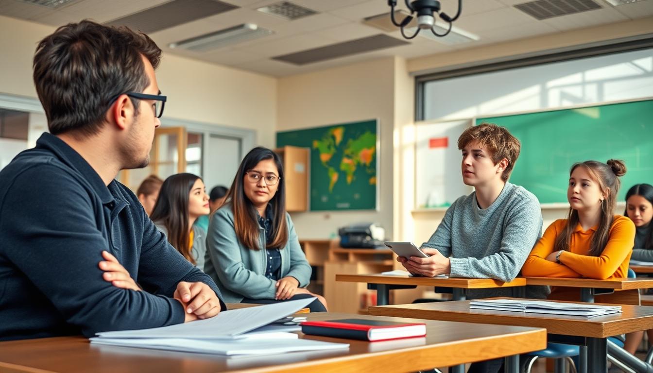 Student using online courses for flexible education